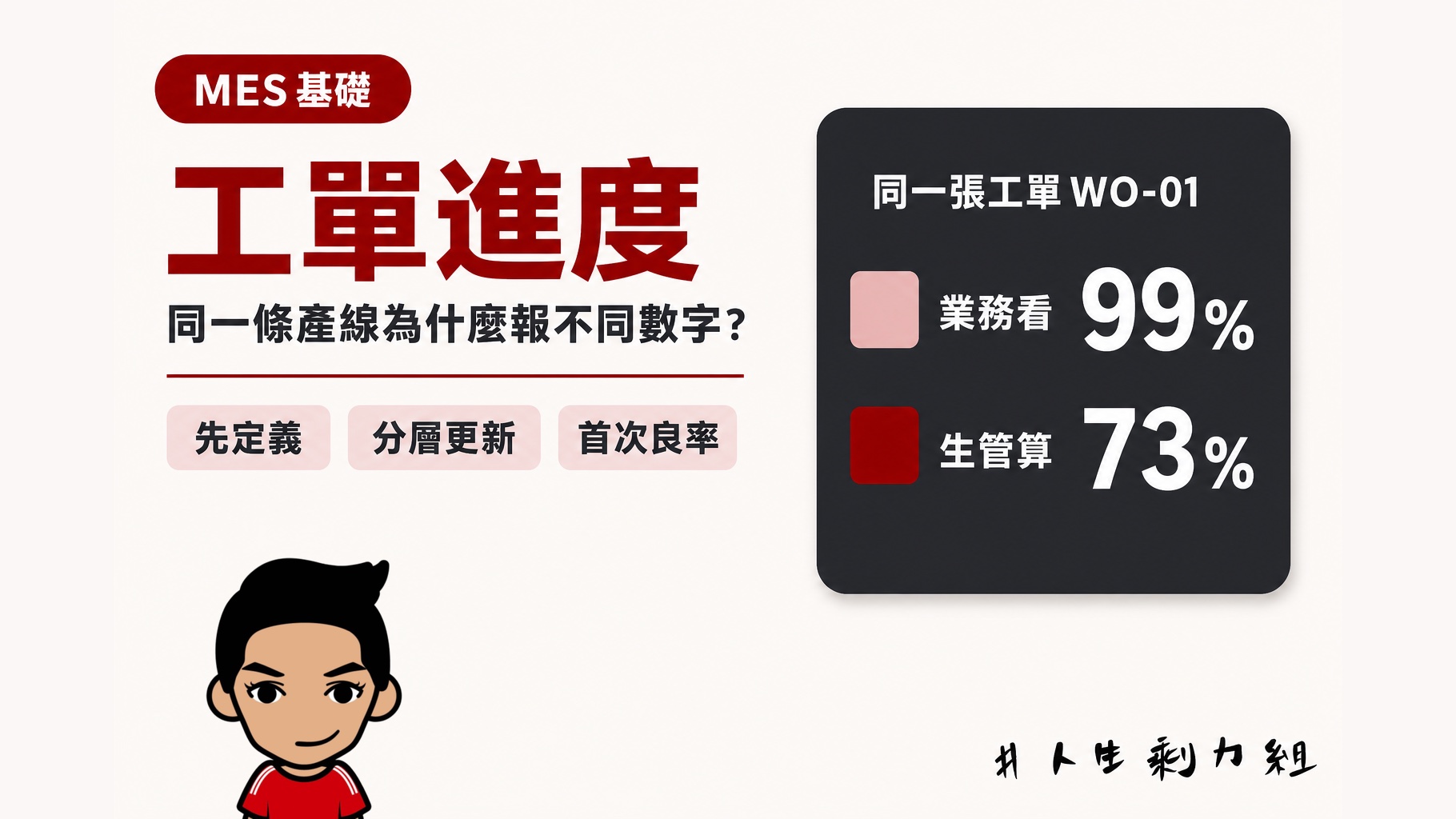 工單進度到底怎麼算出來的?拆解 MES 報工與 OEE 儀表板背後的資料架構